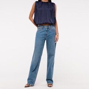 Abercrombie & Fitch Blue Straight Leg Jeans Timeless Style